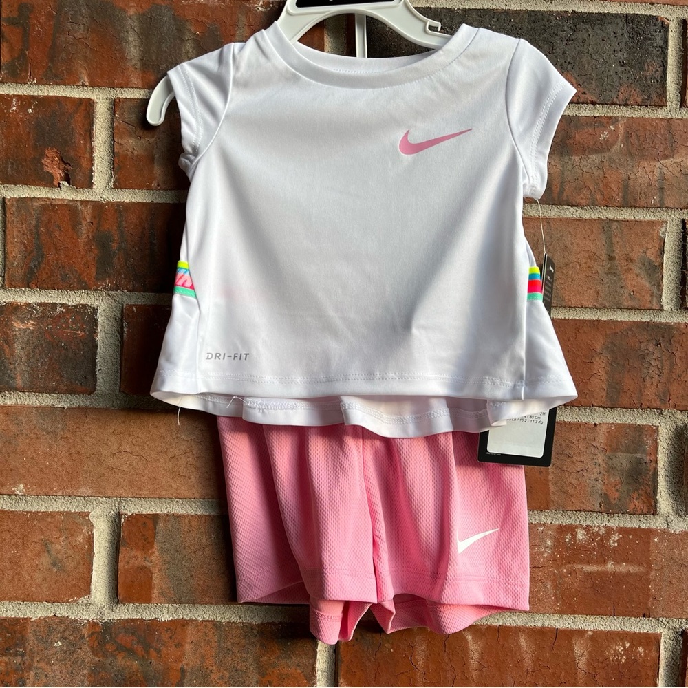 New Nike Toddler Shirt Short Set